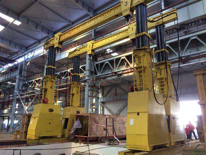 如何用液壓龍門吊完成重型機械搬運及定位安裝？